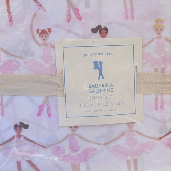 Pottery Barn Kids Organic Cotton Sheet Set Full NWT - Picture 7 of 8